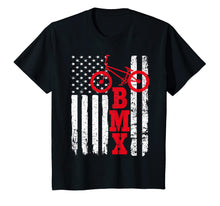 Load image into Gallery viewer, BMX Shirt: USA American Flag Sport Fan Bike Biking T-Shirt