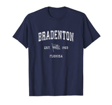 Load image into Gallery viewer, Bradenton Florida FL T-Shirt Vintage US Flag Sports Tee