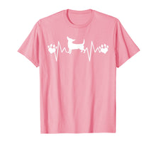 Load image into Gallery viewer, CHIWEENIE DOG LOVE T-SHIRT, Heartbeat Paw Gift Shirt