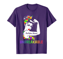 Load image into Gallery viewer, Autism Mom Unbreakable Shirts Autism Awareness Gifts Shirts