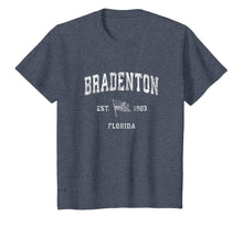 Load image into Gallery viewer, Bradenton Florida FL T-Shirt Vintage US Flag Sports Tee
