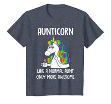 Load image into Gallery viewer, Aunticorn Like A Normal Aunt Only More Awesome Unicorn Shirt