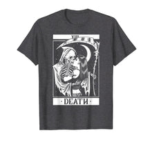 Load image into Gallery viewer, Blackcraft Vintage Death Tarot 13 Card Shirt The Reaper