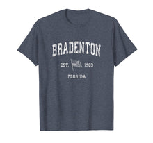 Load image into Gallery viewer, Bradenton Florida FL T-Shirt Vintage US Flag Sports Tee