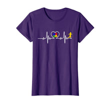 Load image into Gallery viewer, Autism Puzzle Heartbeat Tshirt - Autism Awareness Shirts
