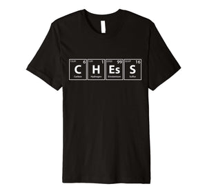Chess Periodic Table Elements Spelling T-Shirt