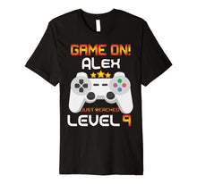 Load image into Gallery viewer, 9th Birthday T-Shirt Game on Video Gamer Gift
