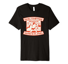 Load image into Gallery viewer, Southpaw regional wrestling t shirt
