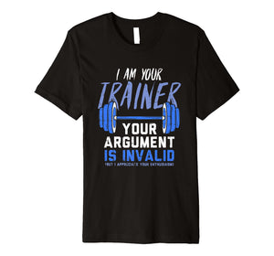 Mens Funny Personal Fitness Trainer Shirt Deadlift Or Bench Press