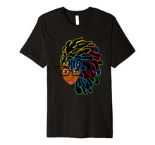 Load image into Gallery viewer, Natural Hair T-Shirt Dreadlock Beauty 1ac
