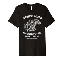 Load image into Gallery viewer, Speed King Motorworks Tee Hollywood California Vintage Premium T-Shirt
