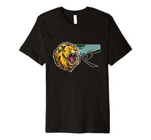 Mighty Lion Roar African Safari Premium Graphic Tee