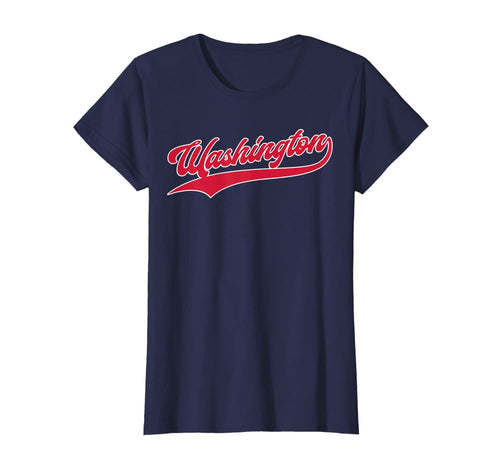 Washington Baseball | Retro Vintage National Gift T-Shirt