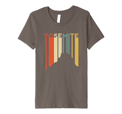 Yosemite National Park Shirt Vintage Retro Half Dome Cali