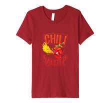 Load image into Gallery viewer, Chili Master Food Contest Cook Off Red Pepper Gift TShirt

