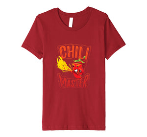 Chili Master Food Contest Cook Off Red Pepper Gift TShirt