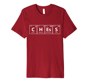 Chess Periodic Table Elements Spelling T-Shirt