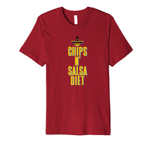 Load image into Gallery viewer, Chips N Salsa Diet Funny Novelty Mexican Food Lovers T-Shirt
