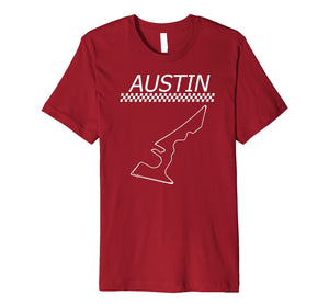Race Track in Austin | Car Racing Circuit Fan T-Shirt