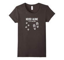 Load image into Gallery viewer, Never Alone P.T.S.D. Service Dogs T-shirt
