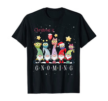 Load image into Gallery viewer, Christmas is Gnoming God Jul Gnome Tomte Xmas Santa Holiday T-Shirt
