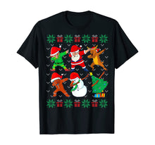 Load image into Gallery viewer, Dabbing Christmas Ugly Xmas Sweater Santa Dab Squad Kids Boy T-Shirt
