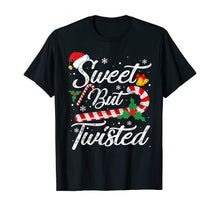 Load image into Gallery viewer, Candy Cane Sweet But Twisted Christmas Xmas Pajama Gift Idea T-Shirt
