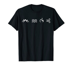 Earth, Water, Fire Air | The Four Elements T-Shirt
