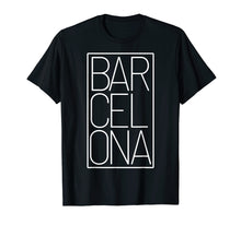 Load image into Gallery viewer, Barcelona t-shirt Souvenir visiting Catalonia Spain Europe
