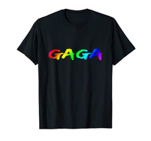 Load image into Gallery viewer, Proud Gaga Rainbow Shirt LGBT Pride Gift Ideas
