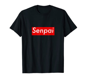 Senpai Japanese Anime T-Shirt for Japanese & Korean culture