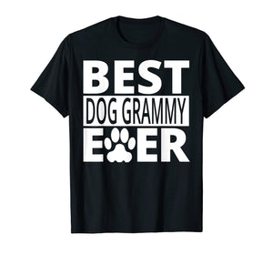 Best Dog Grammy Ever Shirt Dog Grandma T-Shirt Gift