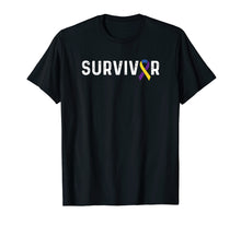 Load image into Gallery viewer, Bladder Cancer Awareness Products Ribbon Survivor T-Shirt
