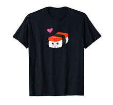 Load image into Gallery viewer, Musubi Love Shirt, Musubae, Kawaii Hawaii Food T Shirt
