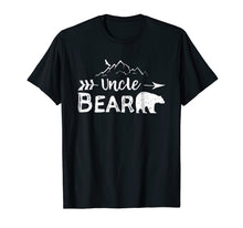 Load image into Gallery viewer, Mens Uncle Bear Shirt Matching Family Aunt And Uncle Camping Gift
