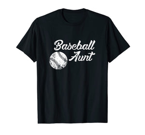 Baseball Aunt Baseball Shirt, Cute Funny Lingo Player Fan