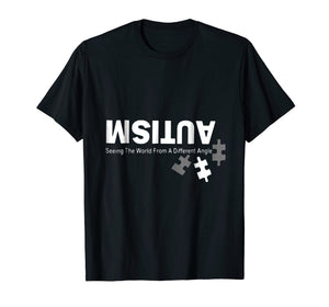 Autism Awareness Seeing the world from different Angle shirt