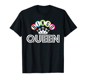 Bingo T-Shirt Bingo Queen Crown Tee Shirt Bingo Balls Gift