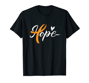Hope Heart Strong Fight Kidney Cancer Cute Shirt Gift