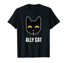 Load image into Gallery viewer, ALLY AF LGBT Shirt - Ally Cat
