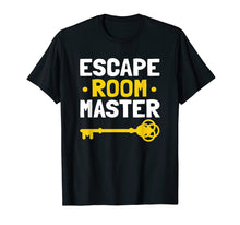 Load image into Gallery viewer, Escape Room T Shirt Escape Room Master

