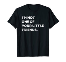 Load image into Gallery viewer, Black Mom Little Friend Quote Word Art T-Shirt
