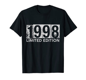 1998 Limited Edition 21st Happy Birthday Celebration T-Shirt