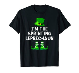 Sprinting Leprechaun T-shirt St Patrick's Day Sprinter Tee