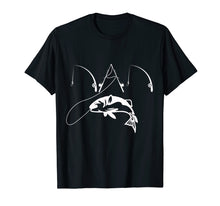 Load image into Gallery viewer, Mens Dad Fishing Fisherman Daddy Fathers Day gift Shirt
