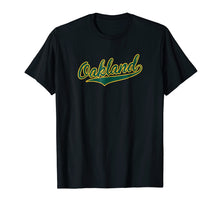 Load image into Gallery viewer, Oakland T-Shirt - Baseball Script
