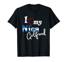 Load image into Gallery viewer, Camisetas Nicaragua I Love My Nica Girlfriend Te Amo Shirt
