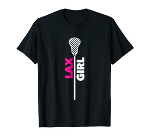 Lacrosse Girl Ladies Women's LAX T-Shirt