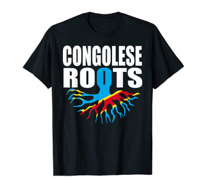Storecastle: Congolese Roots DR Congo Flag Pride T-Shirt