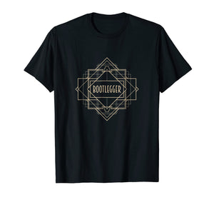 Roaring 1920s Art Deco Tshirt : 20s Bootlegger Costume Shirt